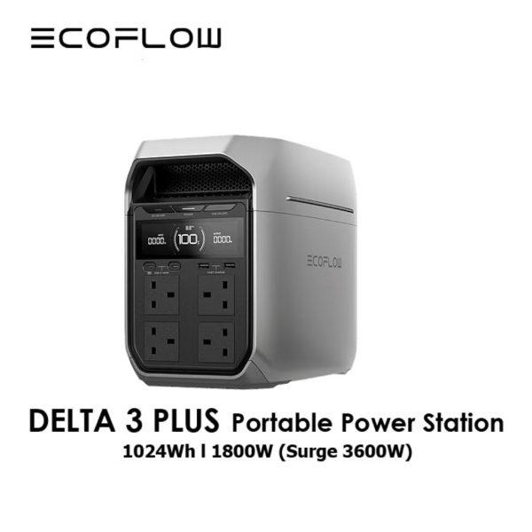 portable power station E1500LFP 1536Wh rate power 2200w EcoFlow DELTA Portable Power Station 1024wh 1800W battery