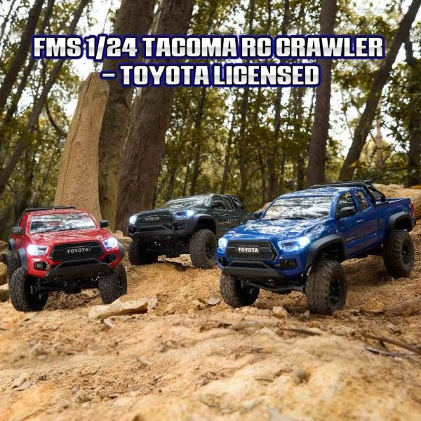 FMS 1/24 FCX24M Toyota Tacoma RC Crawler RTR